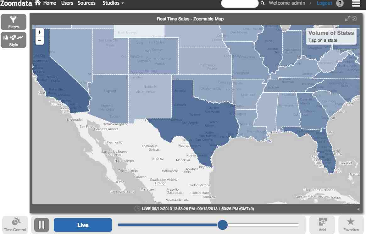 Zoomable Map(State)