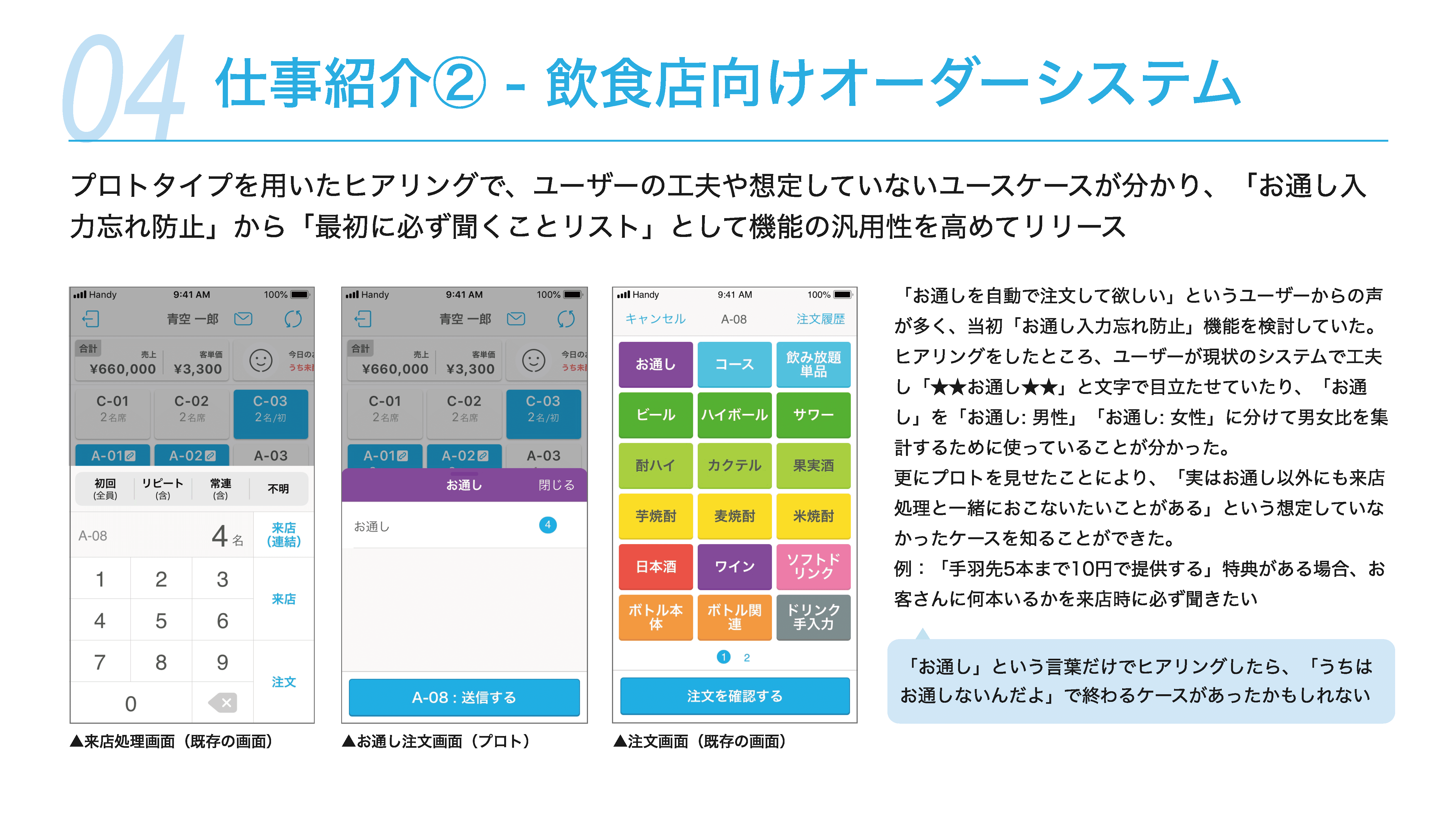 講義スライド　仕事紹介