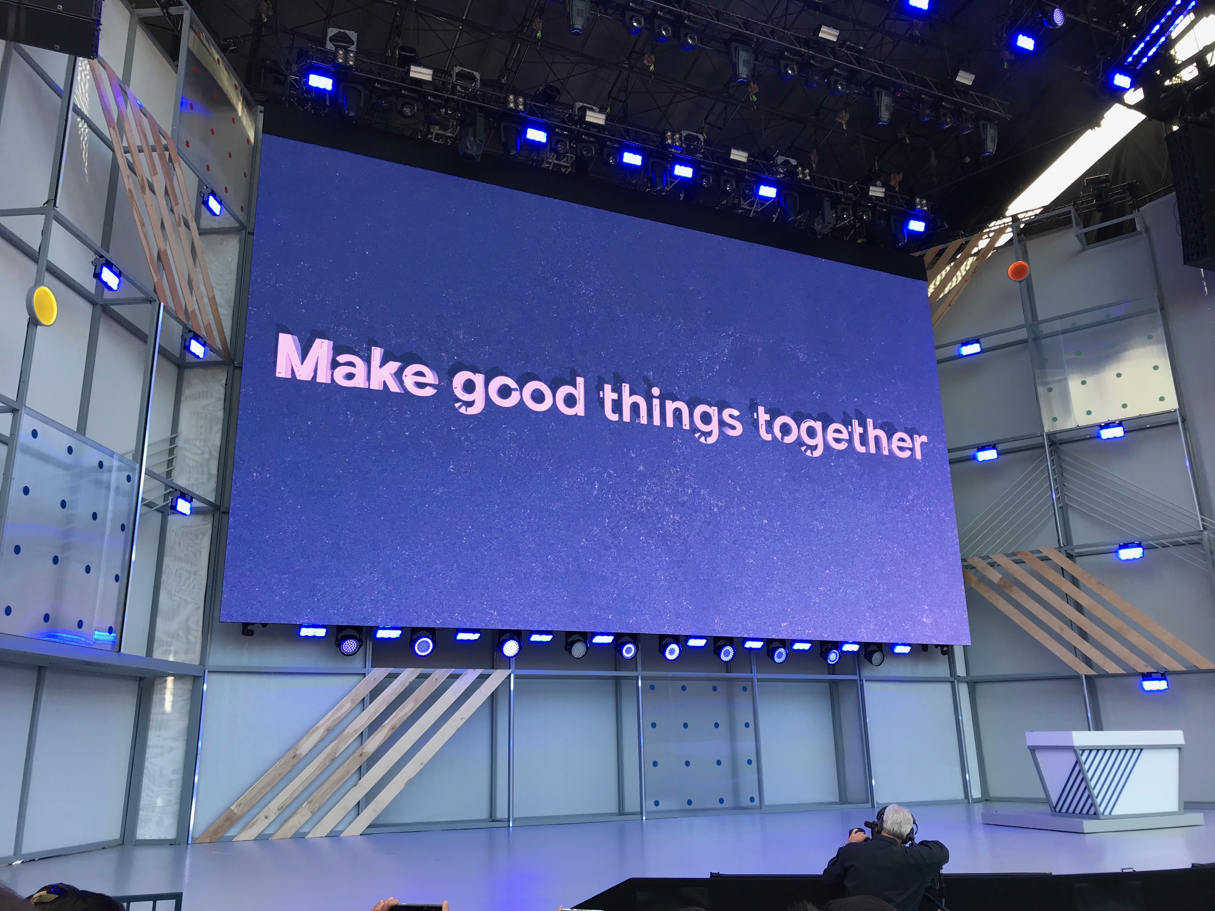 Make good things together