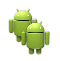 図1.10: 2つのアイコン画像がそれぞれ指定した座標に描画されている