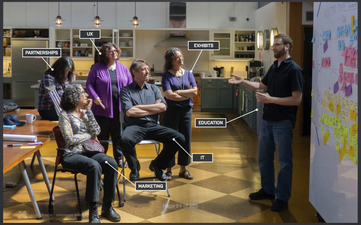 Stakeholders at a meeting