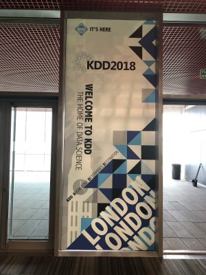 KDD2018＠LONDONに参加してきました！